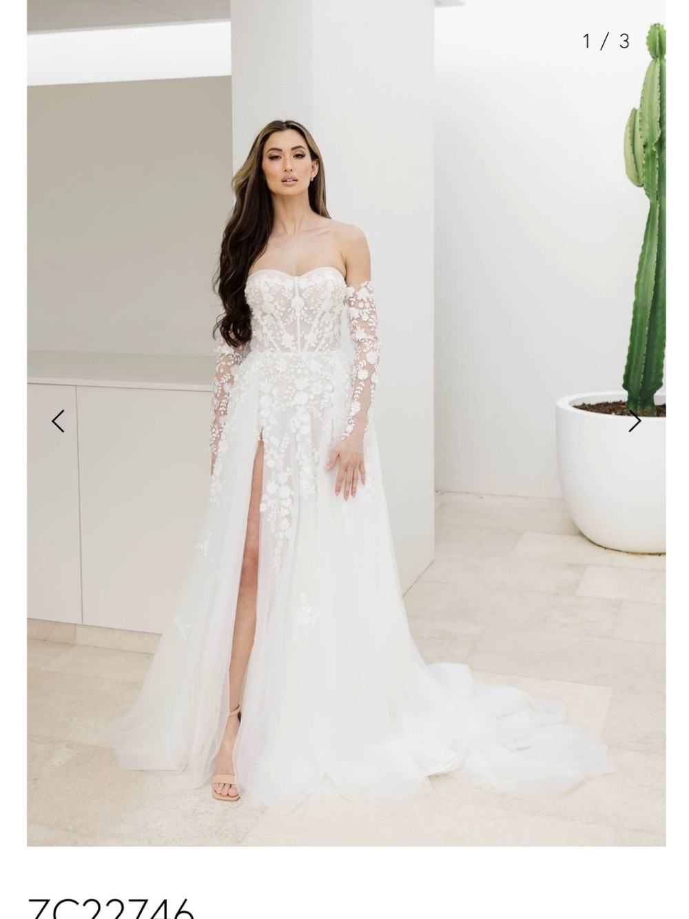 Zavana Couture ZC22746 size 6 wedding dress